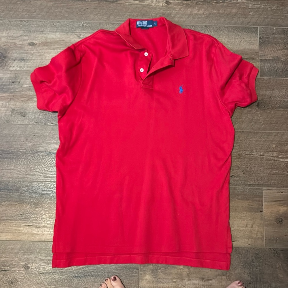 Ralph Lauren red polo